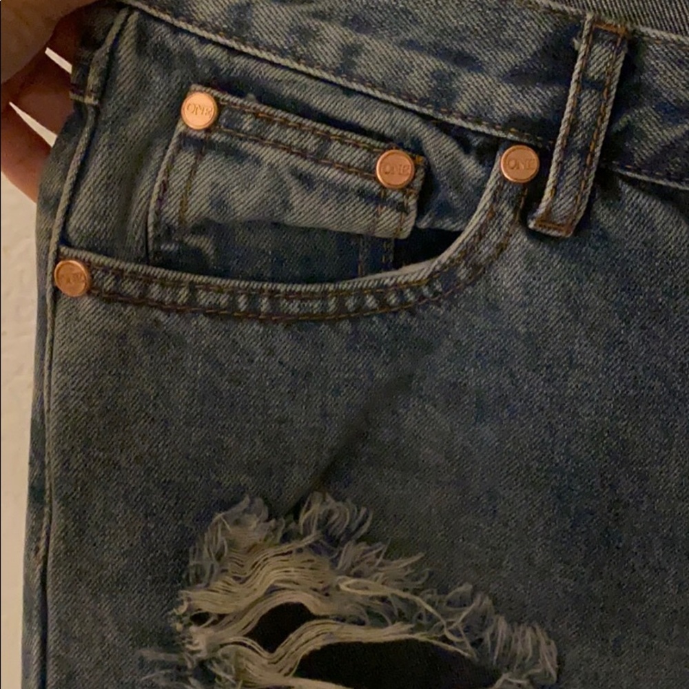 One Teaspoon Ripped Jeans - Picture 3 of 5